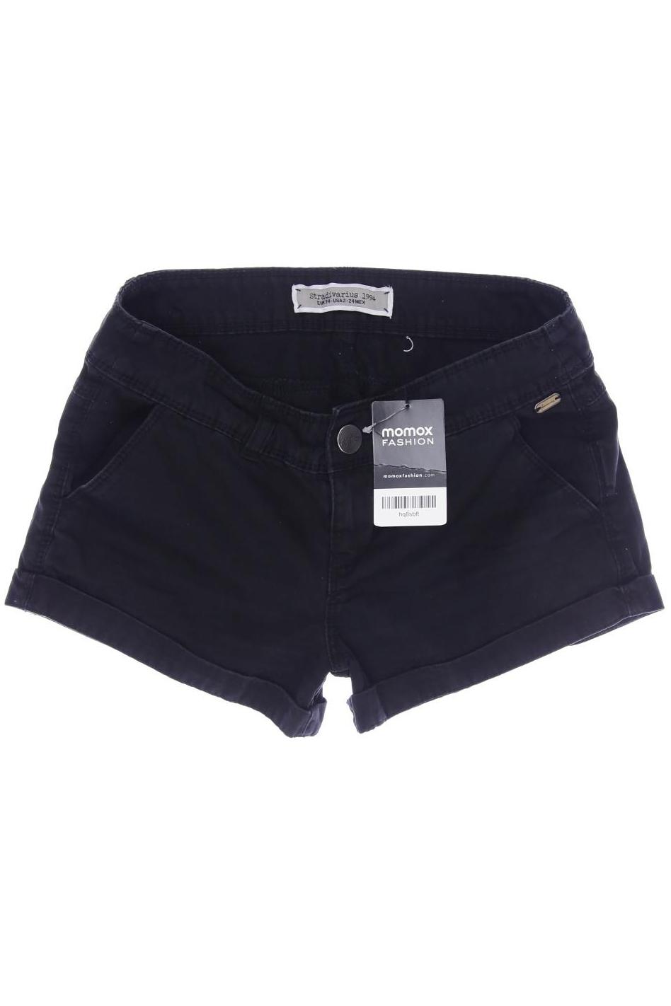 Stradivarius Damen Shorts, schwarz von Stradivarius