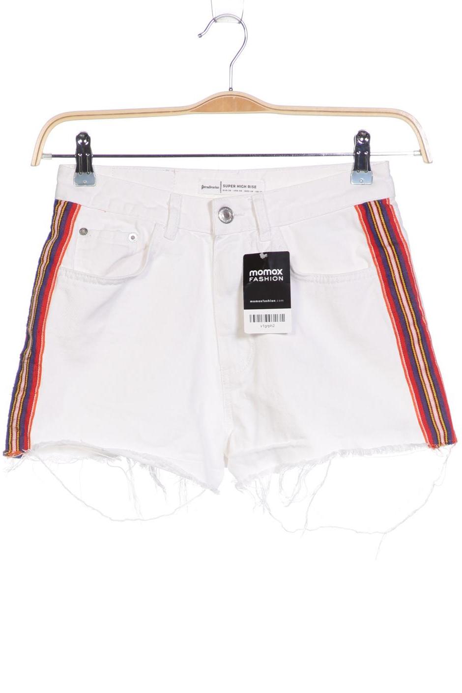 Stradivarius Damen Shorts, weiß von Stradivarius