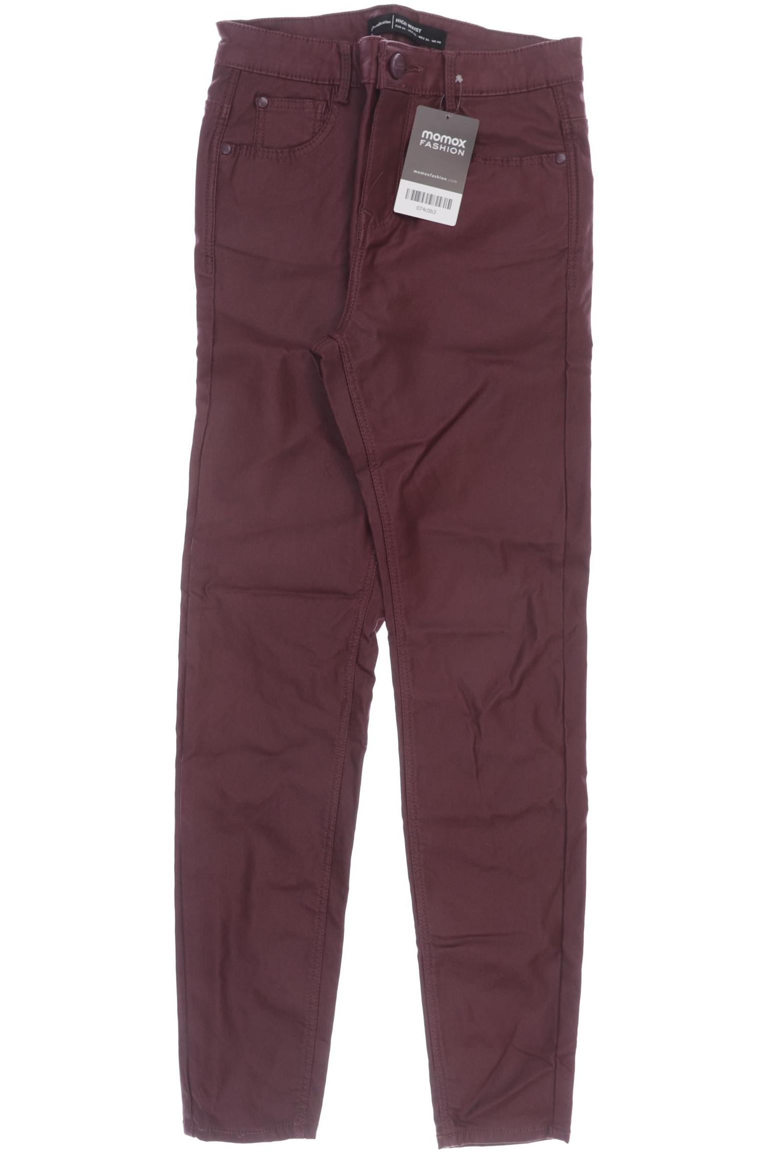 Stradivarius Damen Stoffhose, rot von Stradivarius