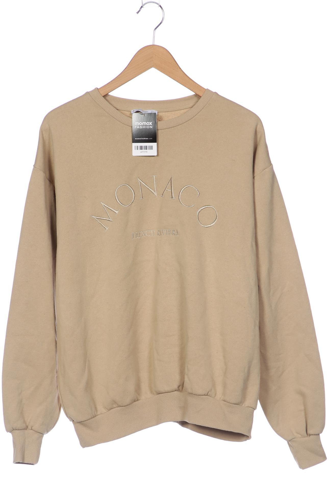 Stradivarius Damen Sweatshirt, beige von Stradivarius