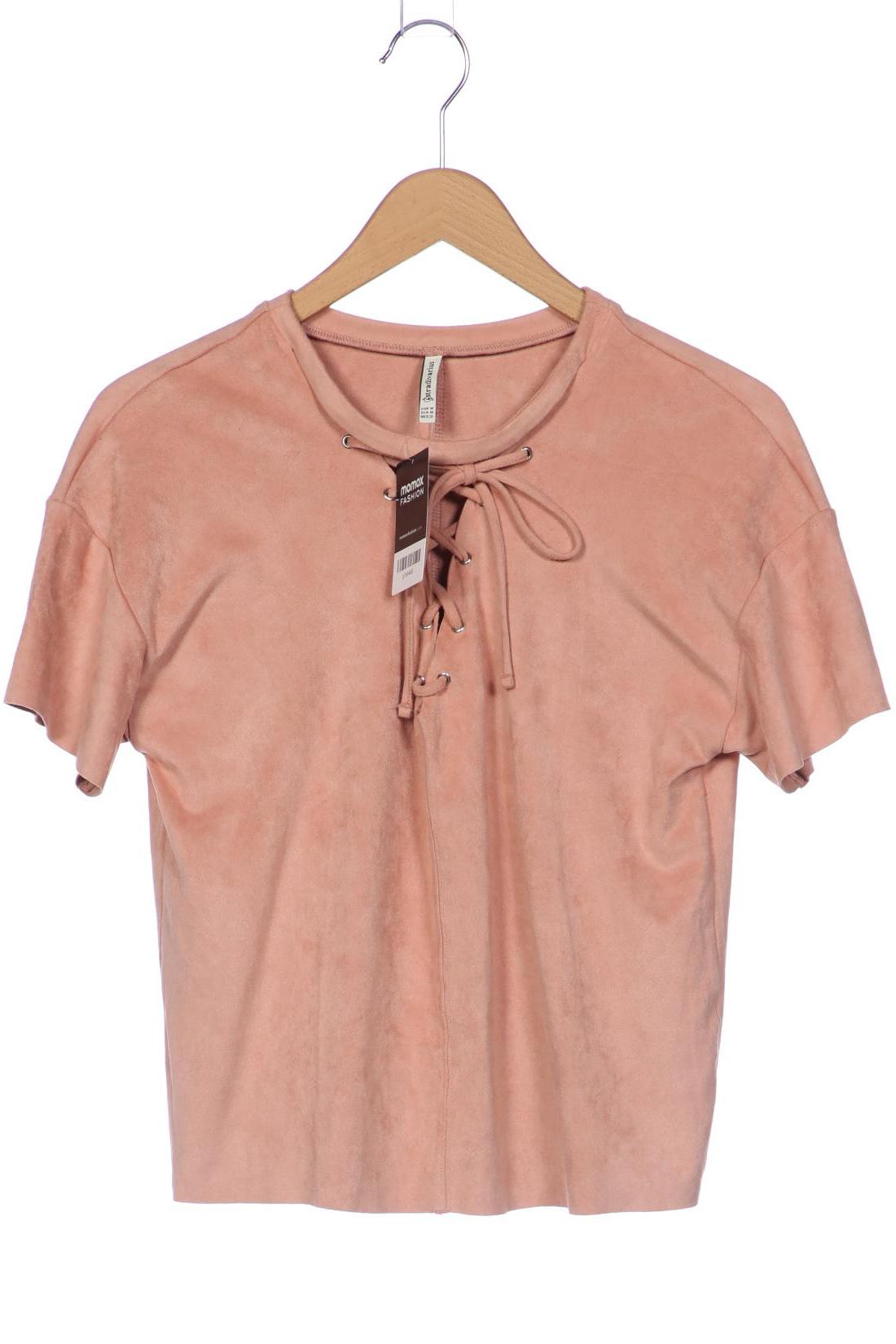 Stradivarius Damen T-Shirt, pink von Stradivarius