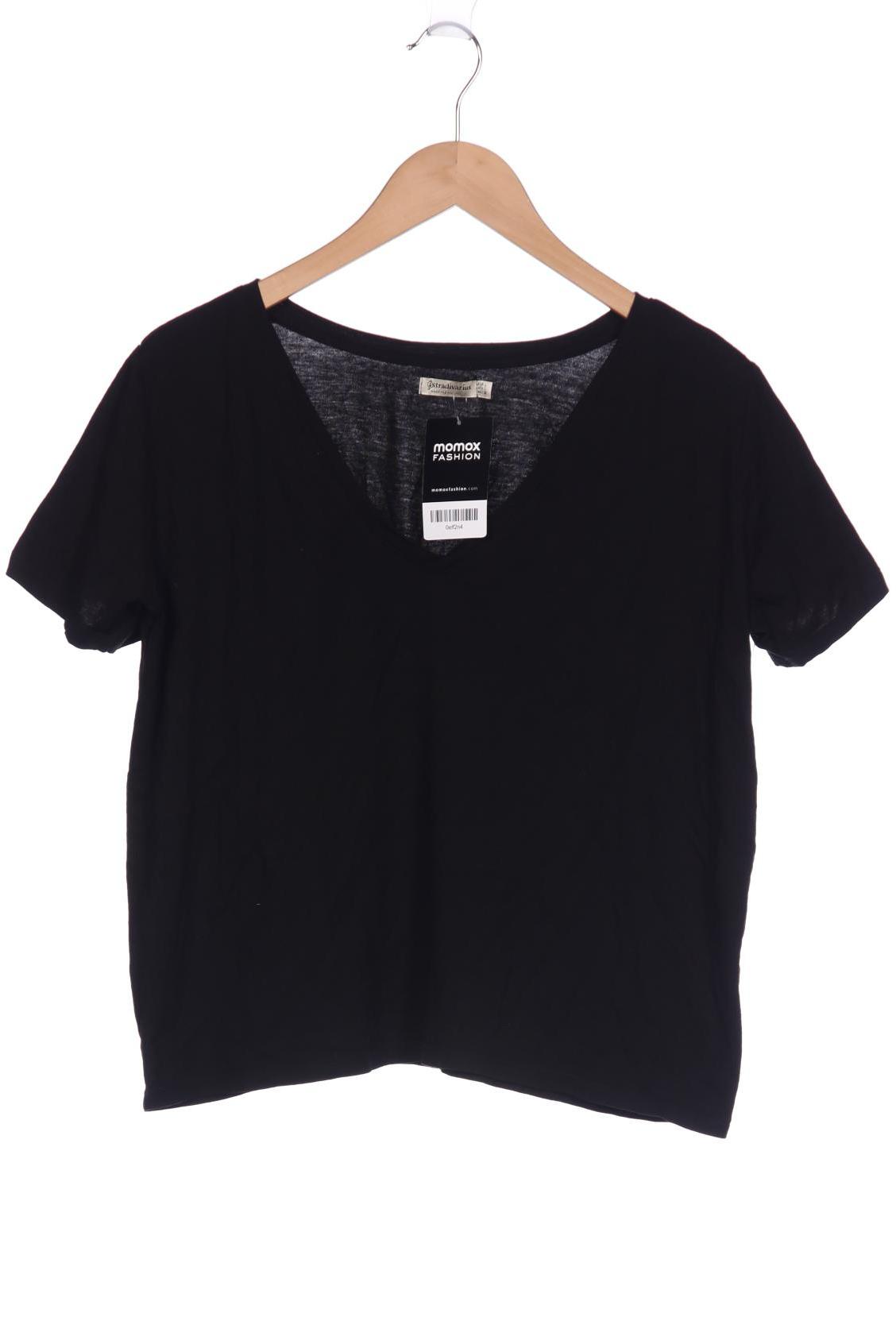 Stradivarius Damen T-Shirt, schwarz von Stradivarius