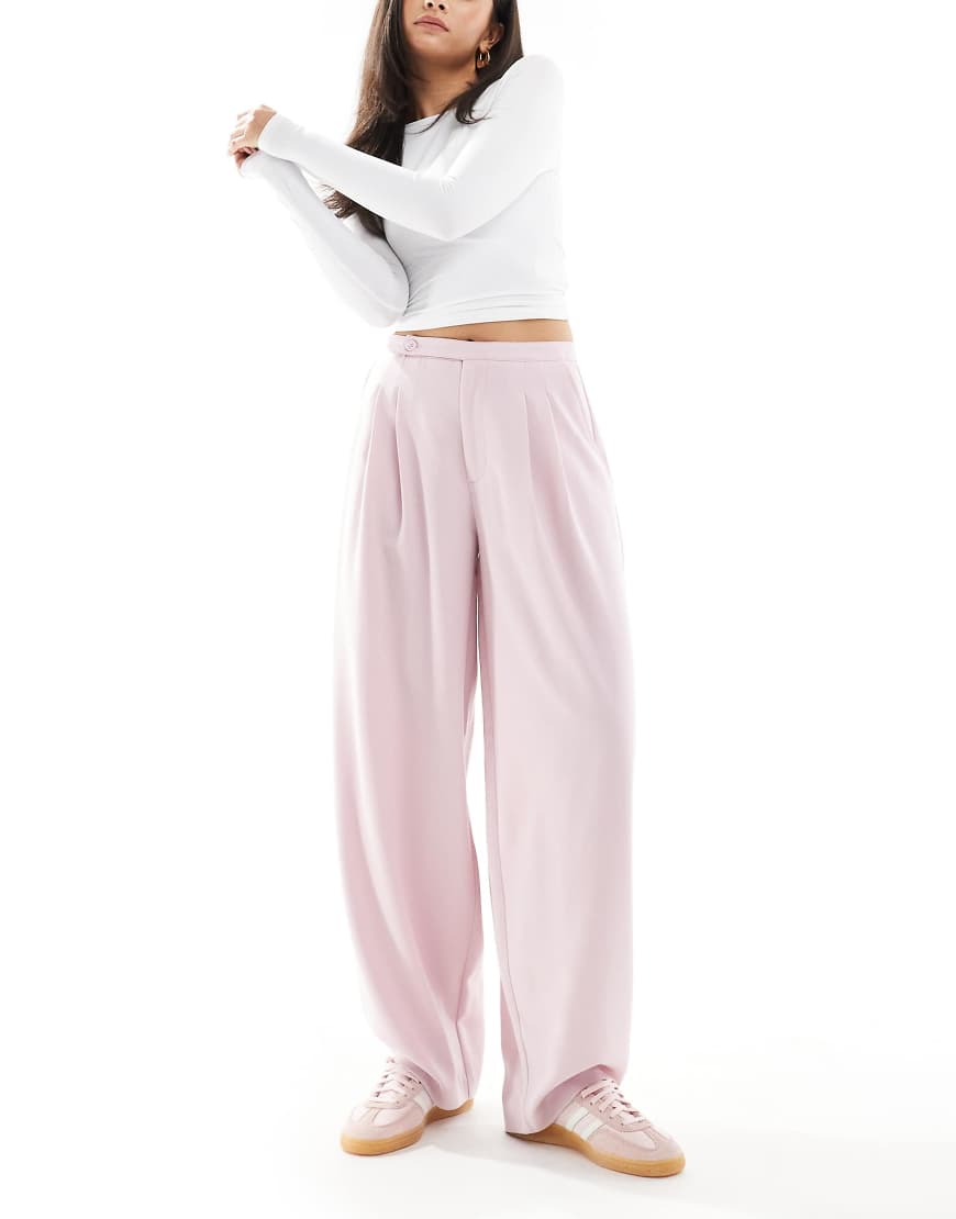 Stradivarius - Elegante Hose in Rosa mit Ballonschnitt von Stradivarius