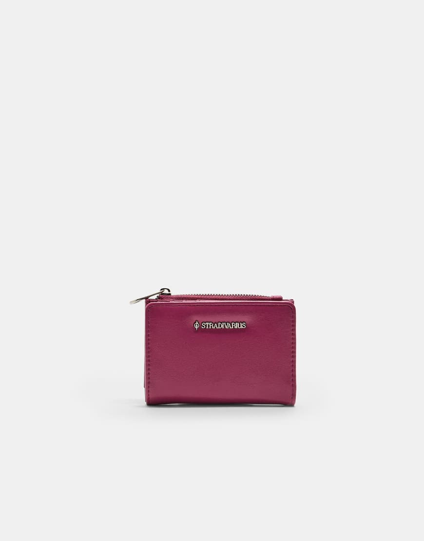 Stradivarius - Geldbörse in Fuchsia-Rosa mit Reißverschluss Stradivarius - Geldbörse in Fuchsia-Rosa mit Reißverschluss von Stradivarius