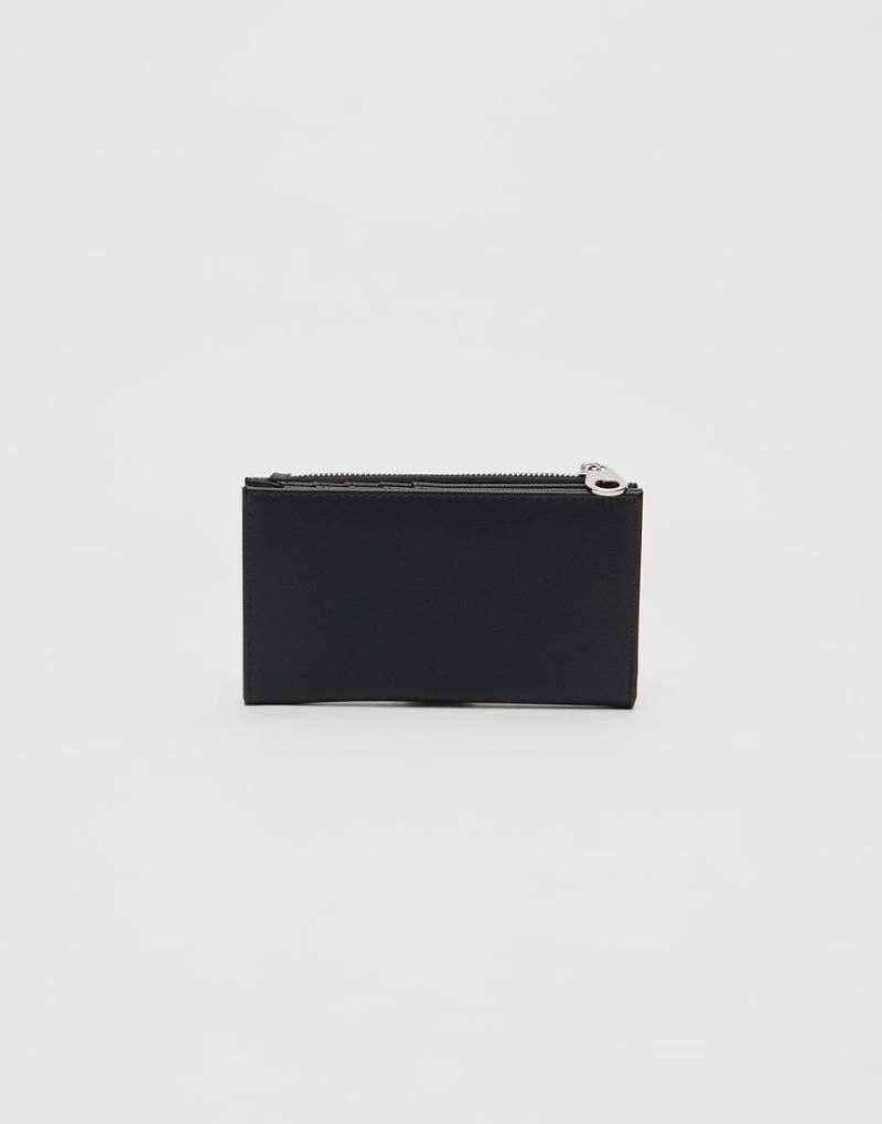 Stradivarius - Geldbörse in Schwarz mit Reißverschluss von Stradivarius