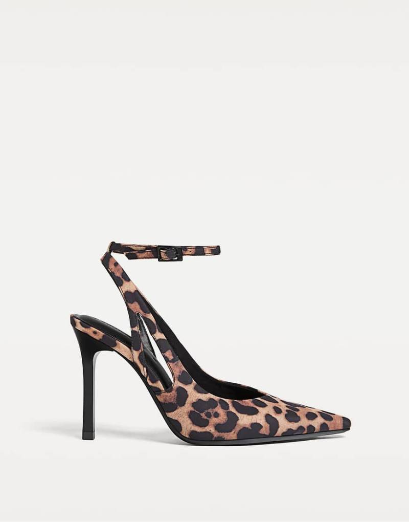 Stradivarius - High Heels mit Leopardenmuster-Bunt von Stradivarius
