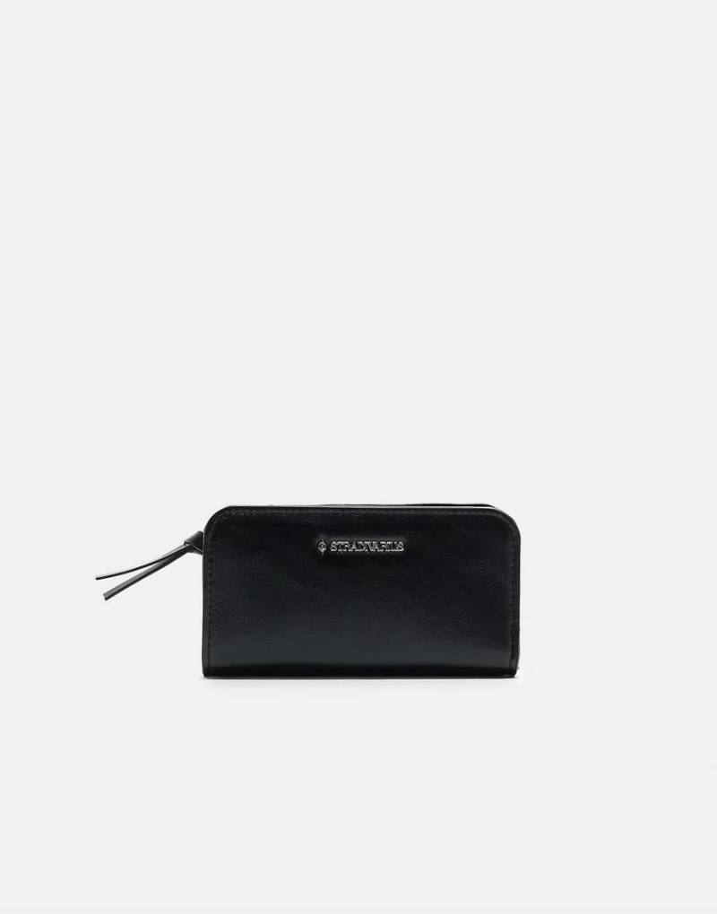 Stradivarius - Kartenetui mit Reißverschluss in Schwarz von Stradivarius