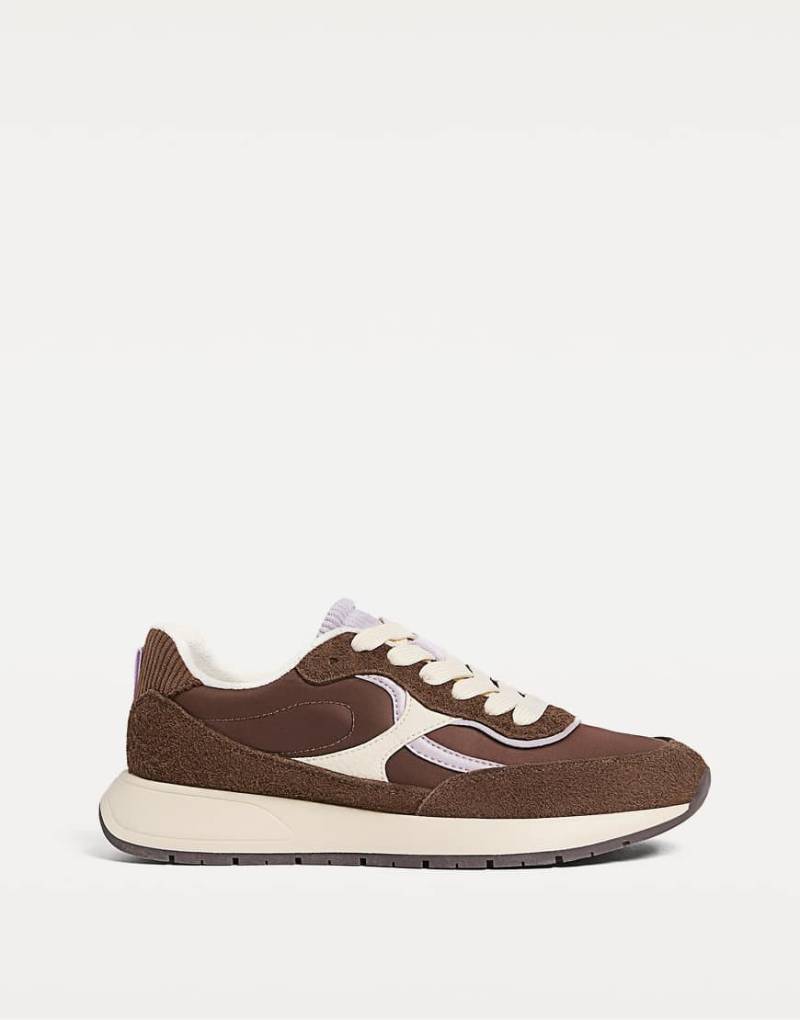 Stradivarius - Multipiece - Sneaker aus Wildleder in Braun-Brown Stradivarius - Multipiece - Sneaker aus Wildleder in Braun-Brown von Stradivarius