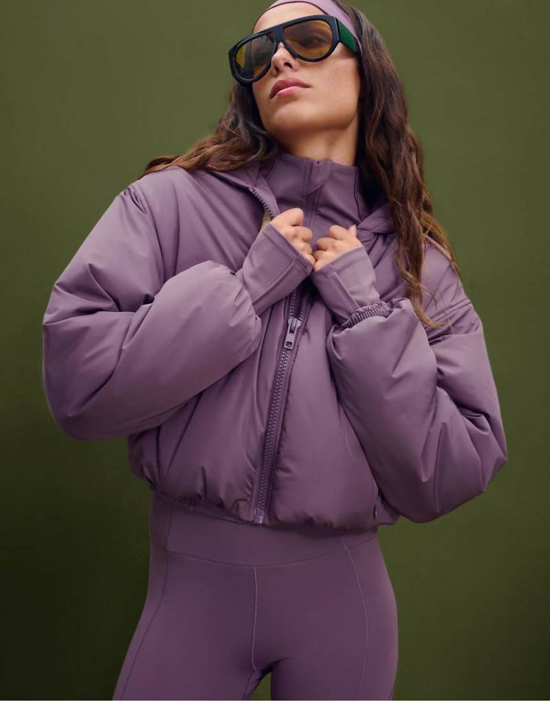 Stradivarius - Pufferjacke in Flieder mit Puffärmeln-Lila Stradivarius - Pufferjacke in Flieder mit Puffärmeln-Lila von Stradivarius
