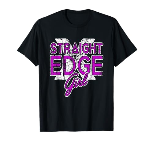 Straight Edge Girl Straight Edger Frauen Lifestyle sXe T-Shirt von Straight Edge Sprüche für Edger Society XXX