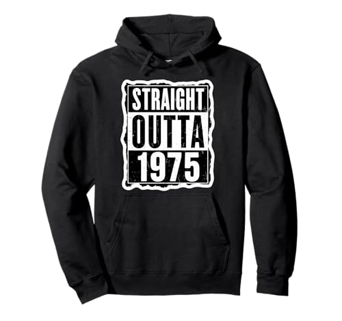 Straight Outta 1975 Geburtstag Damen Distressed Vintage 70er Jahre Pullover Hoodie Straight Outta 1975 Geburtstag Damen Distressed Vintage 70er Jahre Pullover Hoodie von Straight Outta 1975 Birthday Womens Products