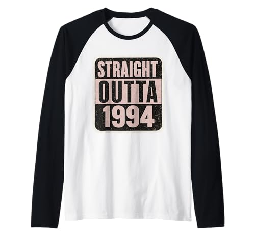 Straight Outta 1994 Geburtstag Damen Distressed Funny Raglan von Straight Outta 1994 Birthday Womens Products
