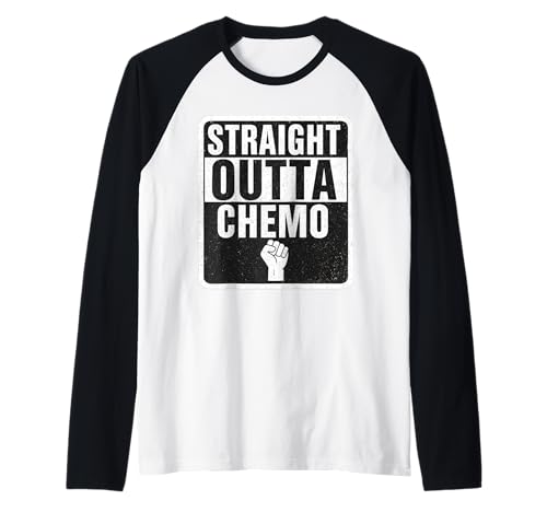 Straight Outta Chemo Therapie Beat Cancer Survivor Männer Frauen Raglan Straight Outta Chemo Therapie Beat Cancer Survivor Männer Frauen Raglan von Straight Outta Chemo Therapy Beat Cancer Products