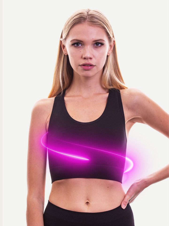 Strammer Max Performance® Crop-Top mit Kompressionseffekt Shapewear, atmungsaktiv, kühlend von Strammer Max Performance®