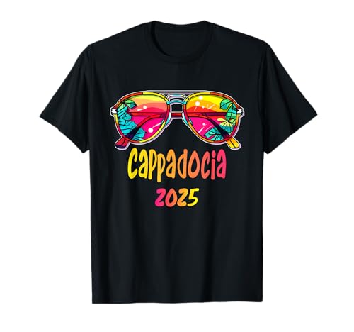 Kappadokien 2025 Sonnenbrille Outfit Cappadocia 2025 T-Shirt Kappadokien 2025 Sonnenbrille Outfit Cappadocia 2025 T-Shirt von Strand Sommerparty -Designs