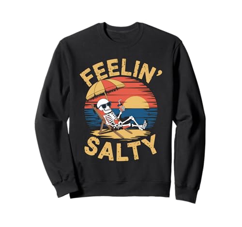 Strand Tshirt Herren Damen Retro Vintage Sommer 70er 80er Sweatshirt Strand Tshirt Herren Damen Retro Vintage Sommer 70er 80er Sweatshirt von Strand Tshirt Urlaub Strandurlaub Sommer Vacation