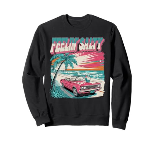 Strand Tshirt Herren Damen Retro Vintage Sommer 70er 80er Sweatshirt Strand Tshirt Herren Damen Retro Vintage Sommer 70er 80er Sweatshirt von Strand Tshirt Urlaub Strandurlaub Sommer Vacation