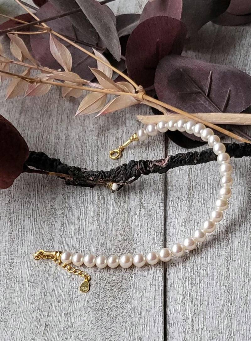 Aaa Süßwasserperlen Armband Geschenk - Verg 925Er Silber Elementen- Elegant Aaa Süßwasserperlen Armband Geschenk - Verg 925Er Silber Elementen- Elegant von Strand7