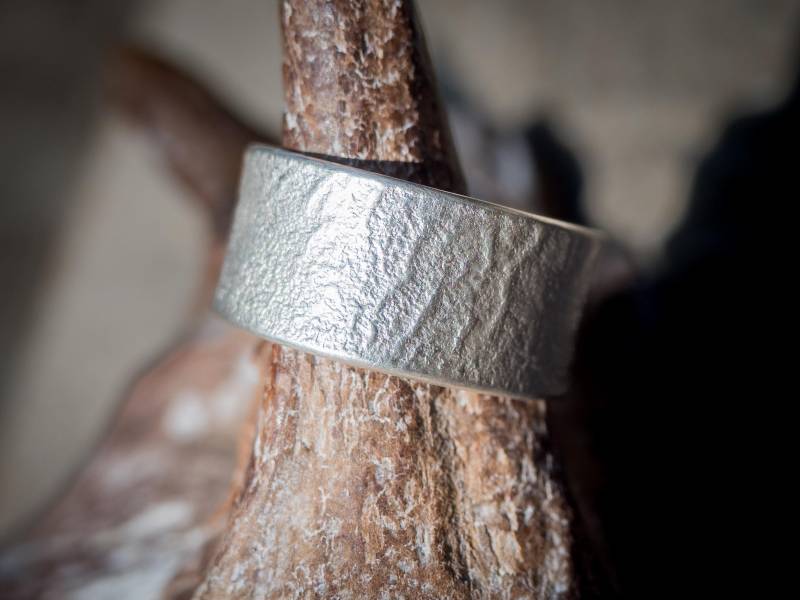 sterling Silber Ring "Flutsaum", Gr. 59/60 von Strandgoods