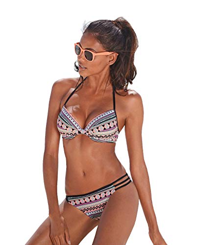 Bench Damen Push Up Bügel Bikini (Mint Lobster, 34B) von Strandladen