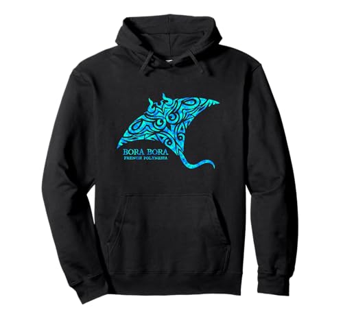 Bora Bora Französisch-Polynesien Mantarochen Jungen Mädchen Pullover Hoodie Bora Bora Französisch-Polynesien Mantarochen Jungen Mädchen Pullover Hoodie von Strandsouvenirs aus Bora Bora