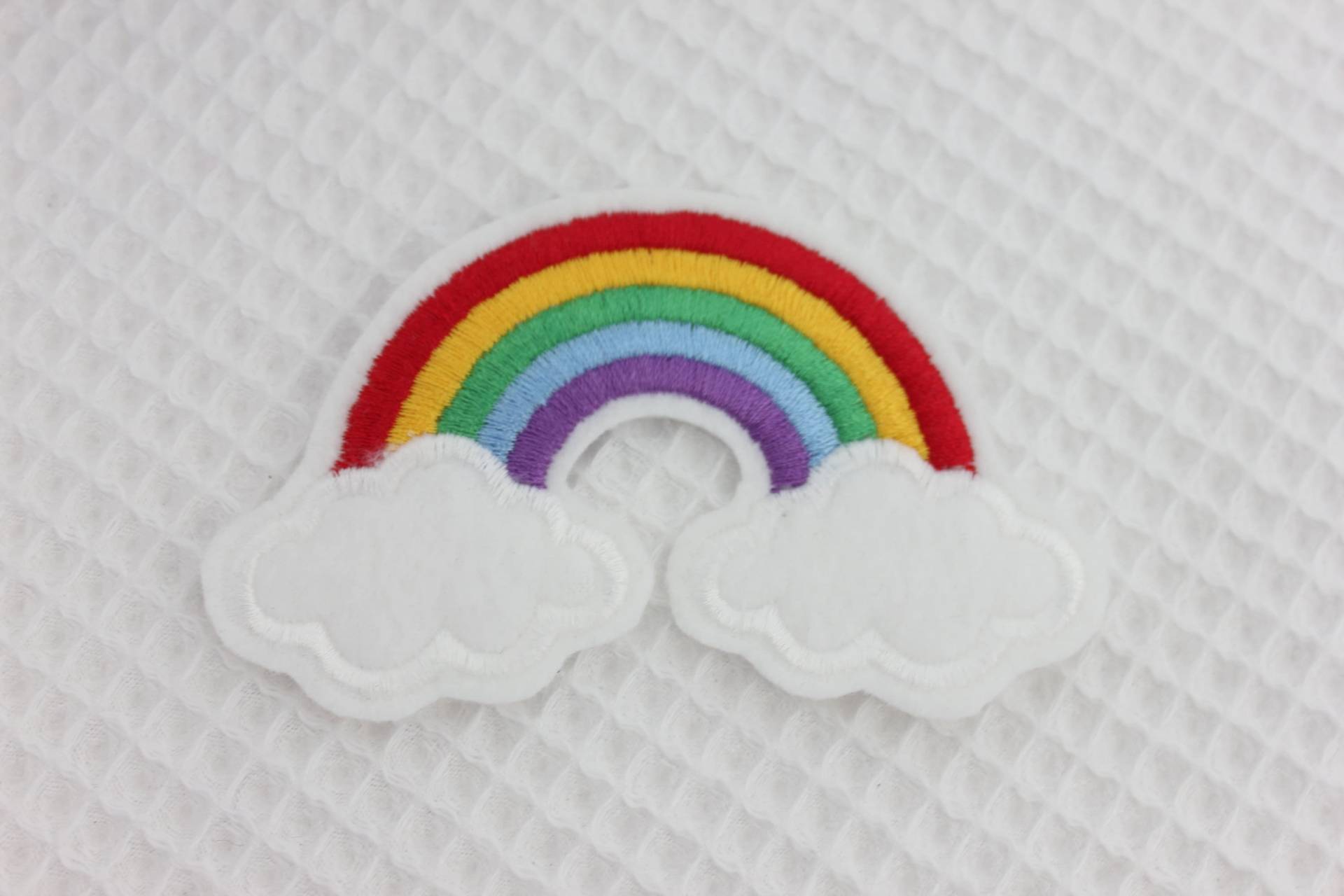 Aufnäher " Regenbogen" Bunt von Strandwolke