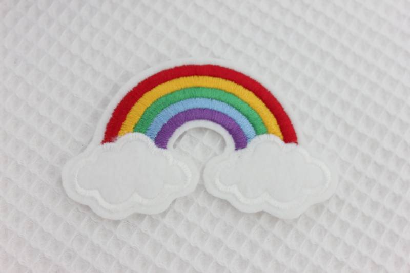 Aufnäher " Regenbogen" Bunt von Strandwolke
