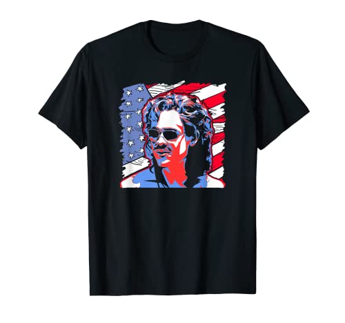 Stranger Things Billy Hargrove Flag USA Boy Americana T-Shirt von Stranger Things