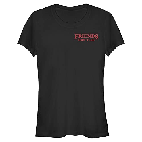 Stranger Things - Friends Pocket Women's Crew neck Black 2XL von Stranger Things