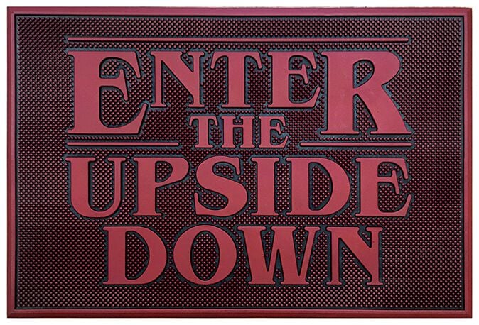 Stranger Things - Gothic Fußmatte - Enter The Upside Down - multicolor  - Lizenzierter Fanartikel von Stranger Things