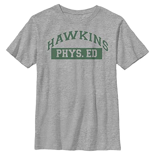 Stranger Things - Hawkins Phys Ed YTH Crew neck Heather grey 104 von Stranger Things