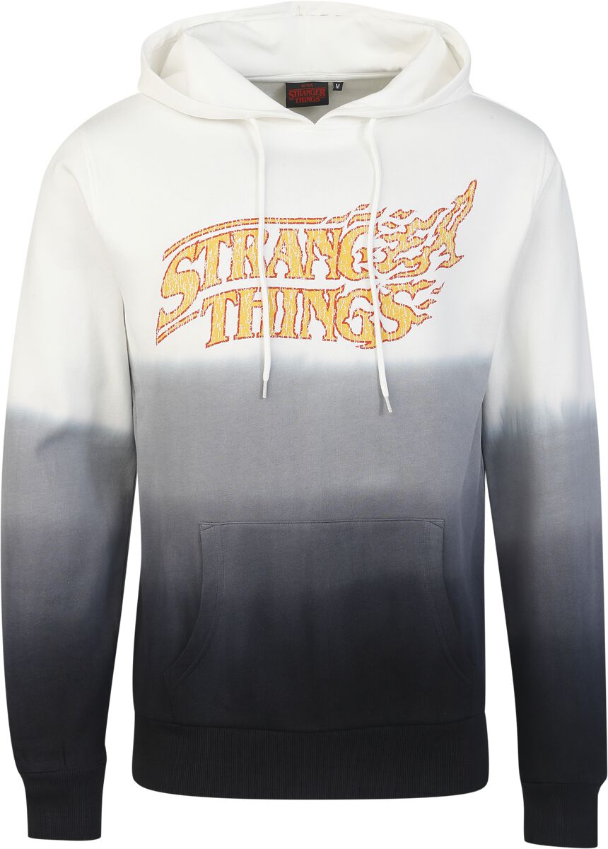 Stranger Things Hellfire Club Kapuzenpullover schwarz weiß in L von Stranger Things