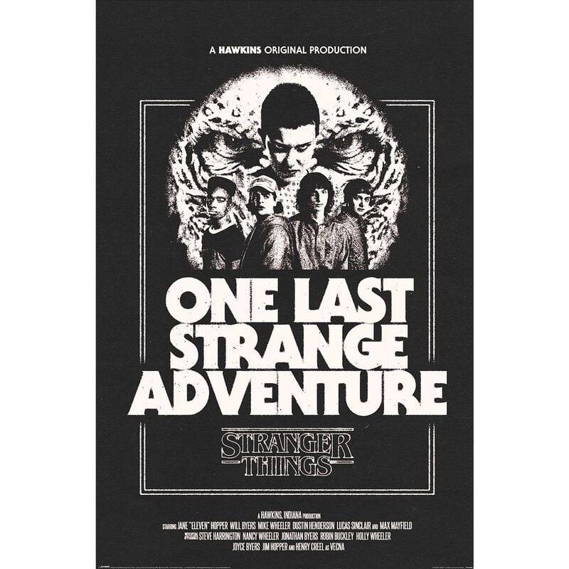 Stranger Things One Last Adventure Poster multicolor Stranger Things One Last Adventure Poster multicolor von Stranger Things