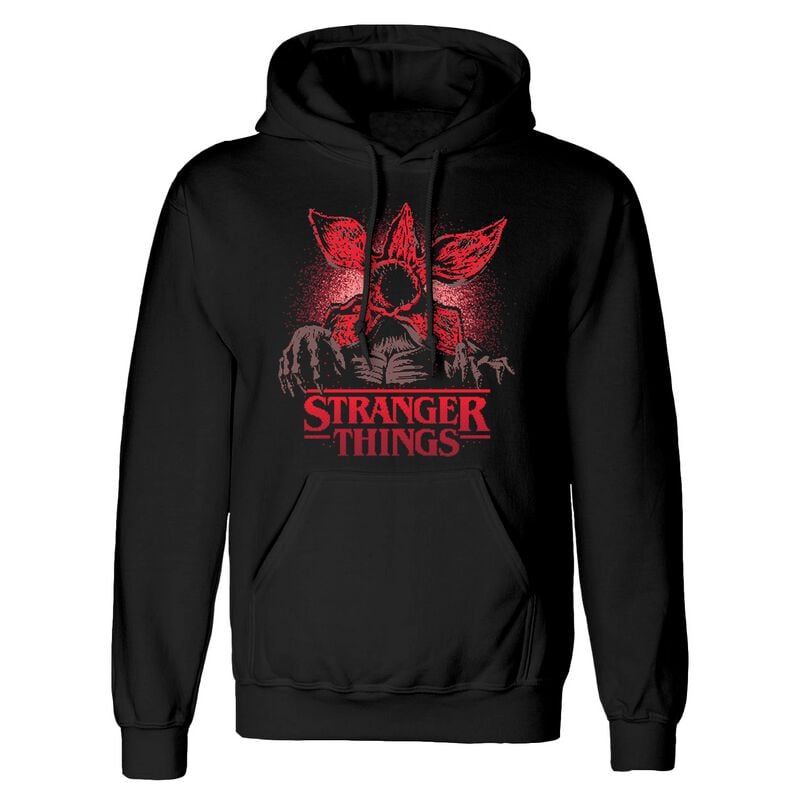 Stranger Things Pixel Demogorgon Kapuzenpullover schwarz in XL von Stranger Things