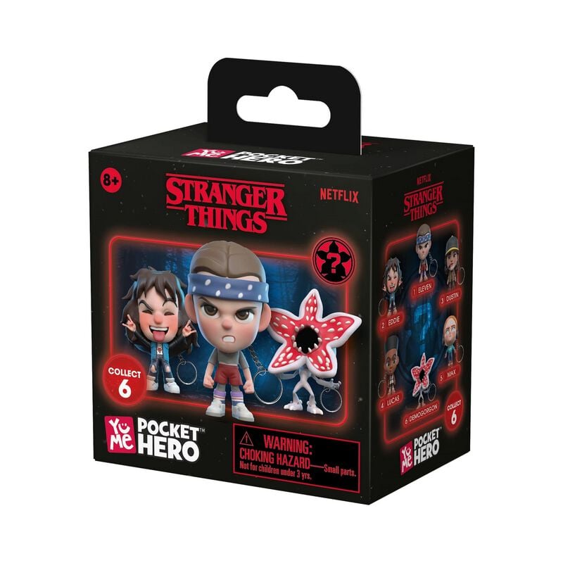Stranger Things Schlüsselanhänger - YuMe Pocket Hero Blind Box - multicolor  - Lizenzierter Fanartikel von Stranger Things