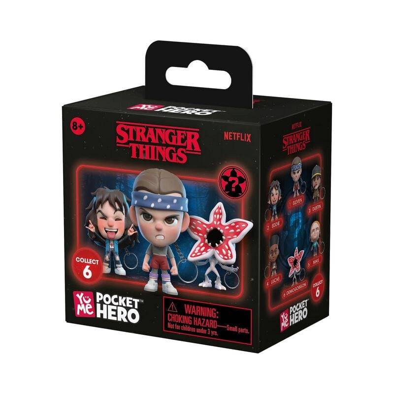 Stranger Things Schlüsselanhänger - YuMe Pocket Hero Blind Box - multicolor  - Lizenzierter Fanartikel von Stranger Things