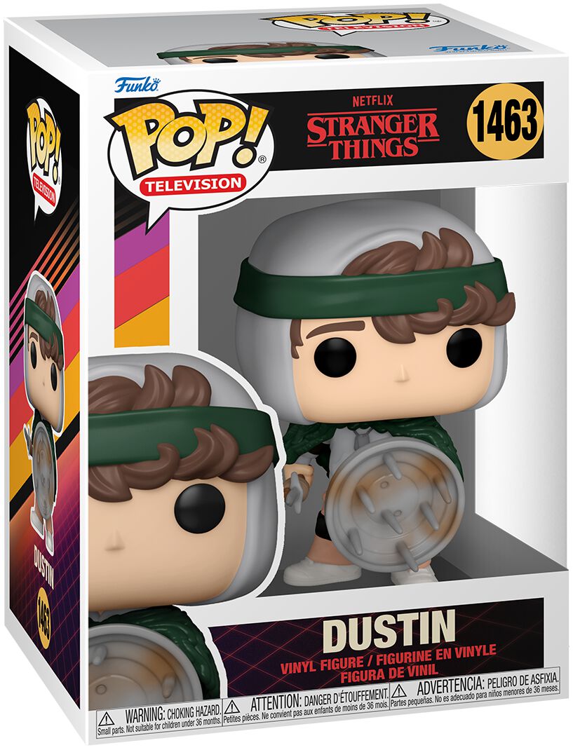 Stranger Things - Season 4 - Dustin Vinyl Figur 1463 - Funko Pop! Figur - Funko Shop Deutschland - Lizenzierter Fanartikel von Stranger Things