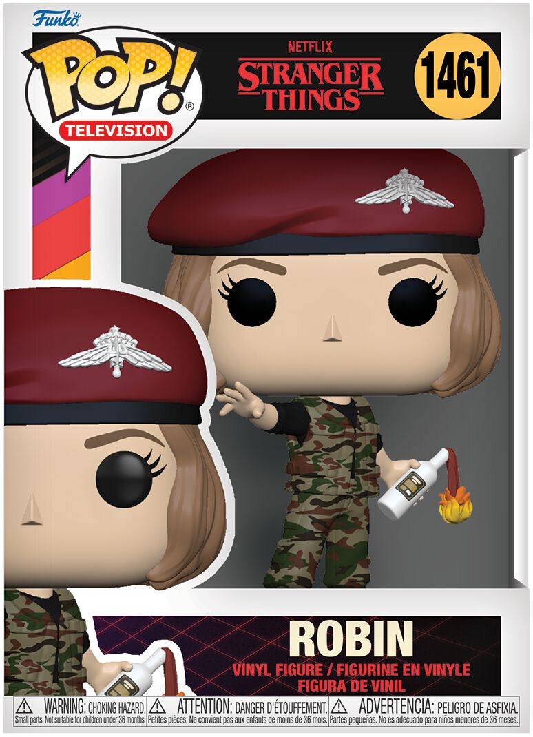 Stranger Things - Season 4 - Robin Vinyl Figur 1461 - Funko Pop! Figur - Funko Shop Deutschland - Lizenzierter Fanartikel von Stranger Things