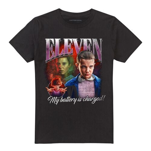 Stranger Things Season 5 - Eleven Homage T-Shirt schwarz in XXL von Stranger Things