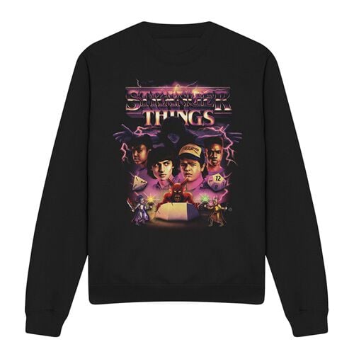 Stranger Things Season 5 - Group Thunder Metal Band Sweatshirt schwarz in XXL von Stranger Things