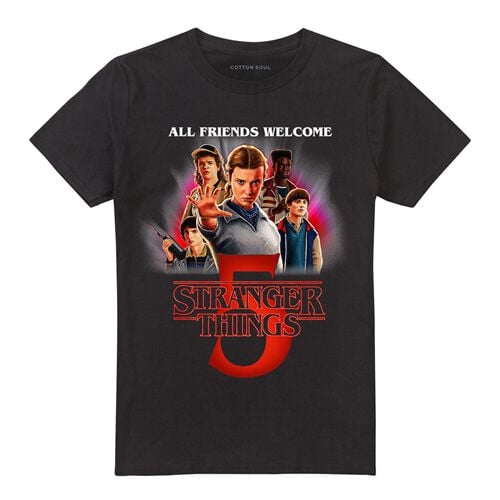 Stranger Things Season 5 - Poster T-Shirt schwarz in XL von Stranger Things
