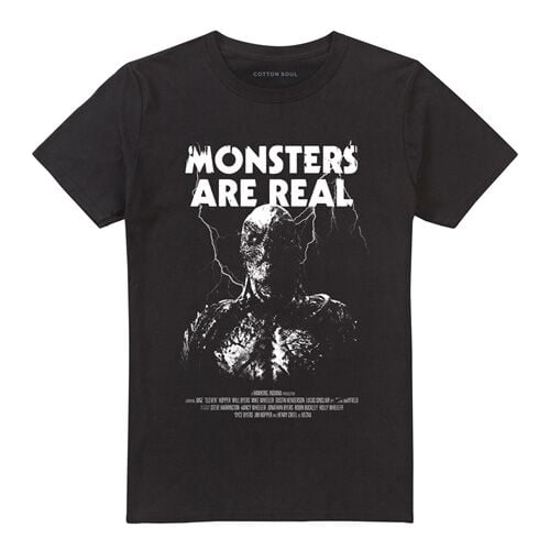 Stranger Things Season 5 - Vecna Monsters Are Real T-Shirt schwarz in S von Stranger Things