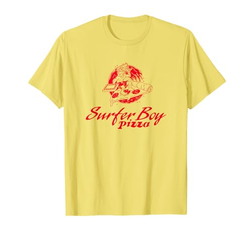 Stranger Things Surfer Boy Pizza T-Shirt von Stranger Things