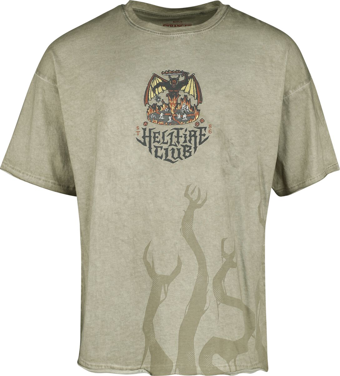 Stranger Things T-Shirt - Demogorgon - S bis XXL - für Männer - Größe M - sand  - EMP exklusives Merchandise! von Stranger Things
