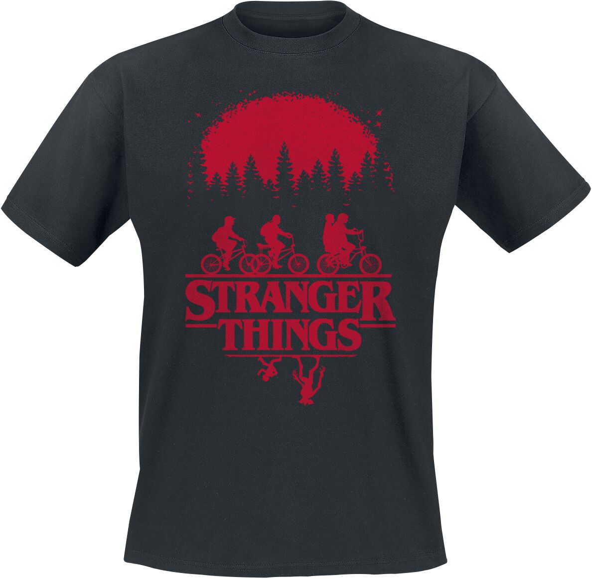 Stranger Things T-Shirt - Volume 1 - S bis 3XL - für Männer - Größe M - schwarz  - Lizenzierter Fanartikel von Stranger Things