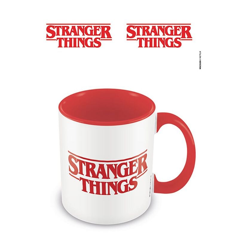 Stranger Things Tasse - Logo - multicolor  - Lizenzierter Fanartikel von Stranger Things
