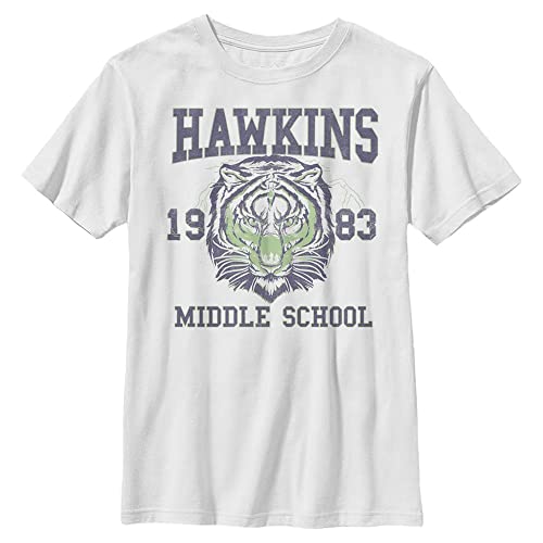 Stranger Things - Tiger Sep YTH Crew neck White 152 von Stranger Things