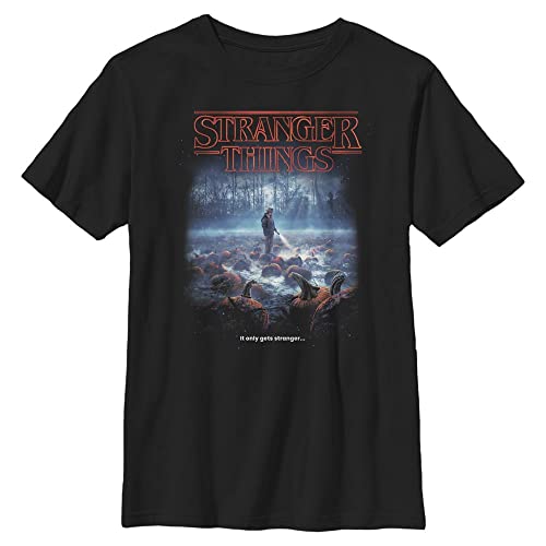 Stranger Things - Strange Pumpkins YTH Crew neck Black 140 von Stranger Things