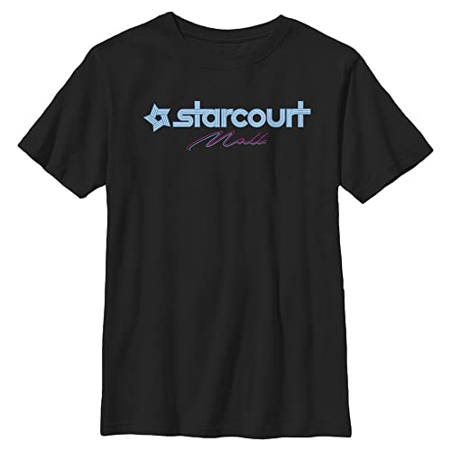 Stranger Things - Starcourt Logo YTH Crew neck Black 116 von Stranger Things