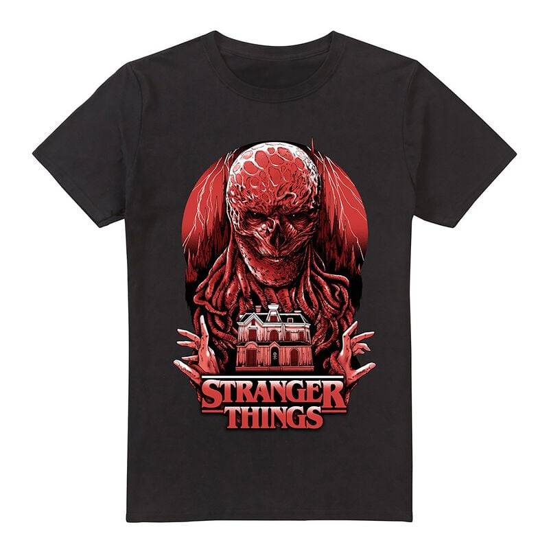 Stranger Things Vecna Horror T-Shirt schwarz in M von Stranger Things